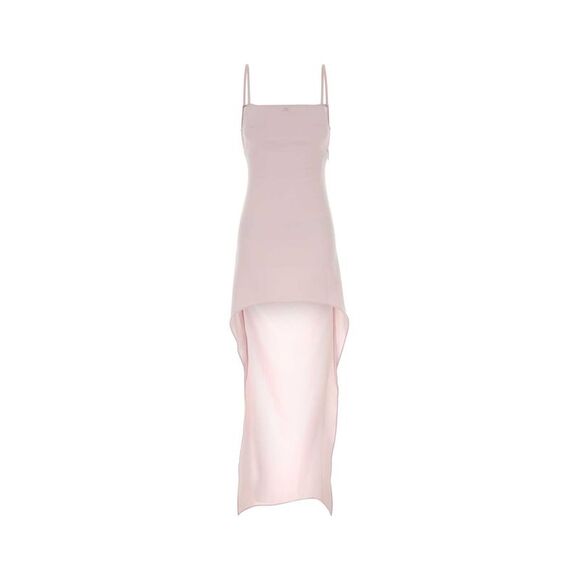 Courreges Women Pastel Pink Crepe Dress